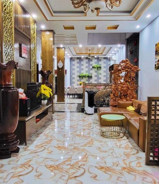 Biệt thự HXT sang trọng khu vip Bàu Cát TB, hiếm, ngang 8m DTSD 500m2 4 tầng 25 tỷ