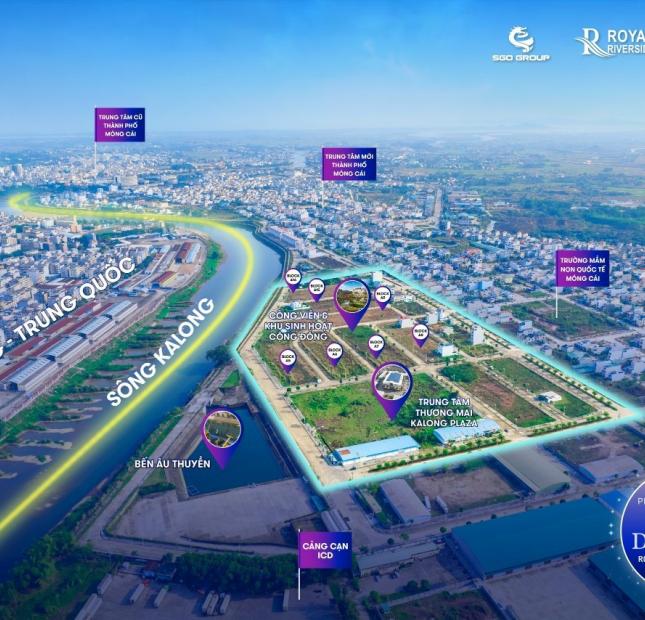 Đất nền sổ đỏ trung tâm TP Móng Cái. Cạnh cửa khẩu Móng Cái 