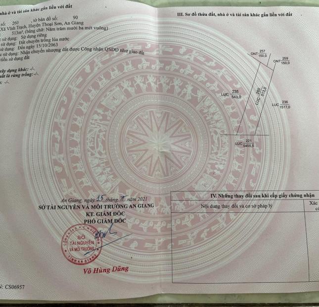 CHÍNH CHỦ CẦN BÁN 4 Lô Đất Đẹp Vị Trí Đắc Địa Giá Cực Ưu Đãi Tại AN GIANG