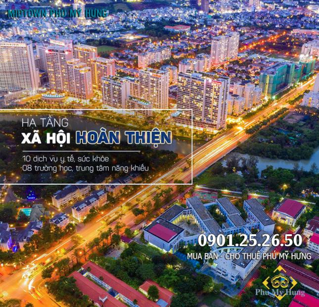 The Symphony Duy Nhất 1 căn 2PN Full Nội thất cao cấp chỉ 20 tr/tháng Midtown Phú Mỹ Hưng Quận 7 LH 0901252650