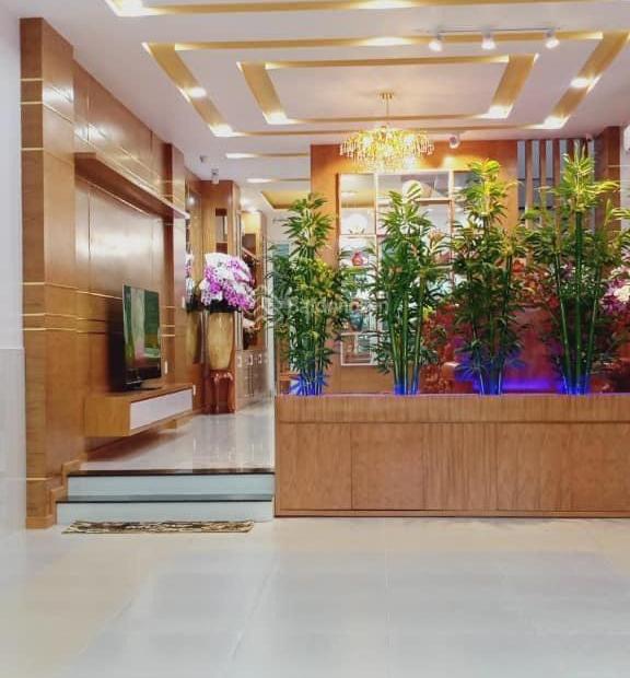 PHÁT TÀI Bán nhà HXT thông Quang Trung, 80m2 (4x20m), 4 tầng mới, gần UBND, chỉ 8.7 tỷ
