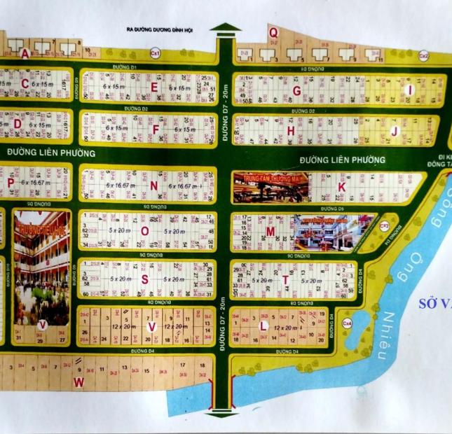Cần bán đất nền DT 90m2, giá mua đầu tư tại KDC Sở văn hoá thông tin, Phường Phú Hữu, Quận 9