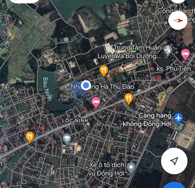 Căn góc 2 mặt tiền đường nhựa Nguyễn Quốc Trinh Lộc Ninh sân bay đồng hới giá đầu tư chỉ 1,x tỷ. 