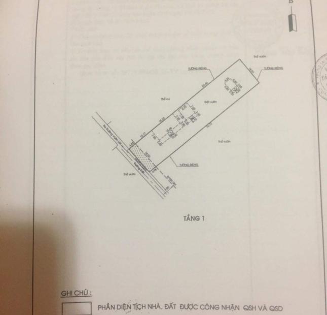 Bán Đất kèm Biệt thự đường Vườn Lài, Hà Huy Giáp -  Quận 12, DT: 18x84m, sổ vuông, 45 tỷ