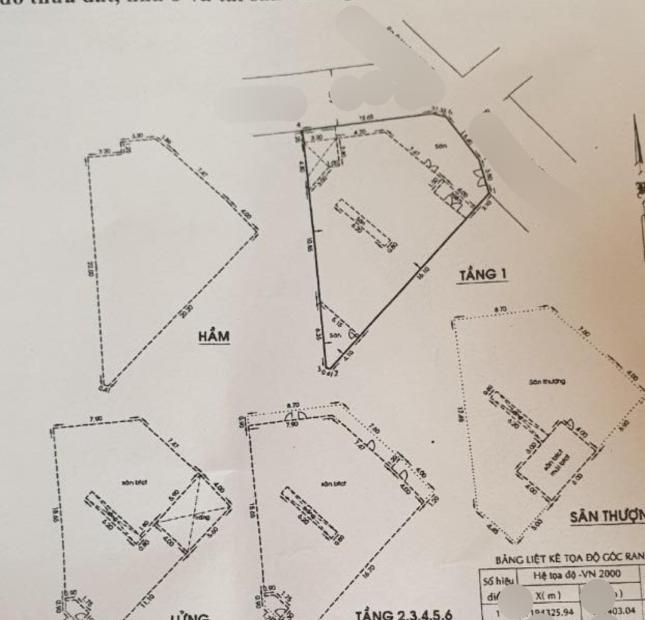 Bán nhà góc 2 mặt tiền - diện tích 270m2 - dòng tiền lớn- khu sân bay