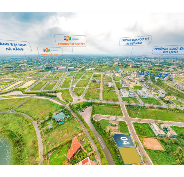 Bán 618m2 đất nền biệt thự ven sông Đà Nẵng, hơn 30tr/m2, công chứng nhận sổ ngay