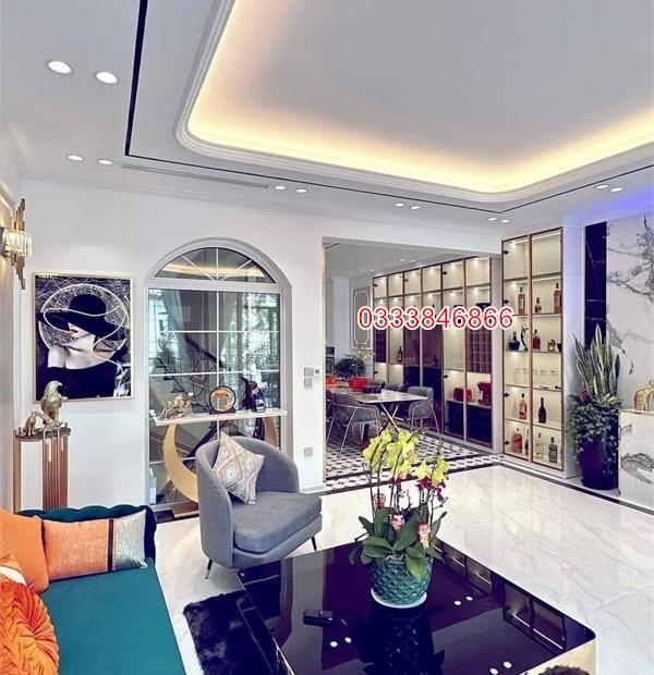 Biệt thự siêu sang Geleximco Lê Trọng Tấn! DT: 120m2, 5 tầng - Ô ChờThang Máy - Sát VinSmart City.