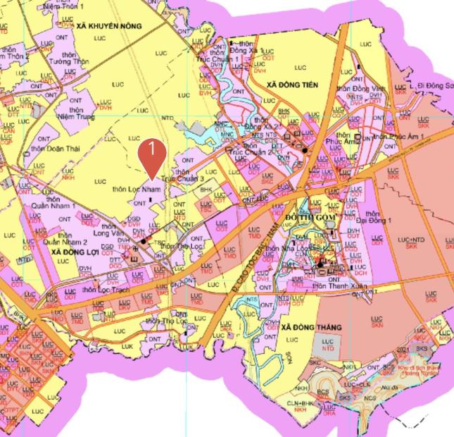 Đồng Lợi TRiệu SƠn, Thanh Hóa
5x5x19 giá 299tr, cách TP 12km