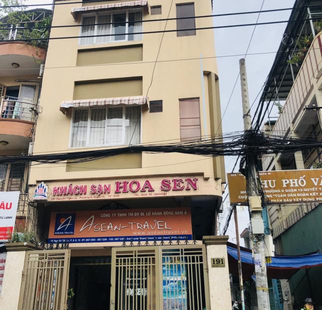 Bán Tòa Nhà 8x16m hầm 6 lầu sân thương thang máysẵn hđt 140 triệu.