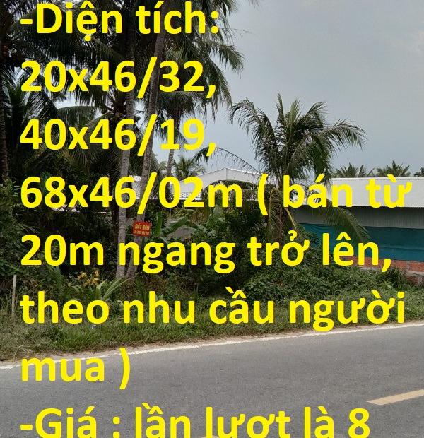 Chính Chủ Cần Bán Lô Đất Cây Lâu Năm Vị Trí Đẹp Tại Trà Vinh