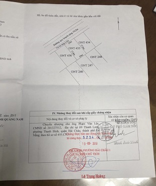 Bán đất đường Bến Trễ 7, xã Cẩm Hà, Hội An, Quảng Nam; 2,7tỷ; 0935094939