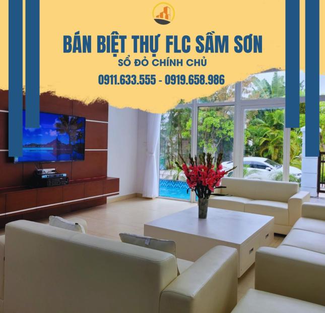 Bán biệt thự FLC giáp biển Sầm Sơn sổ đỏ chính chủ