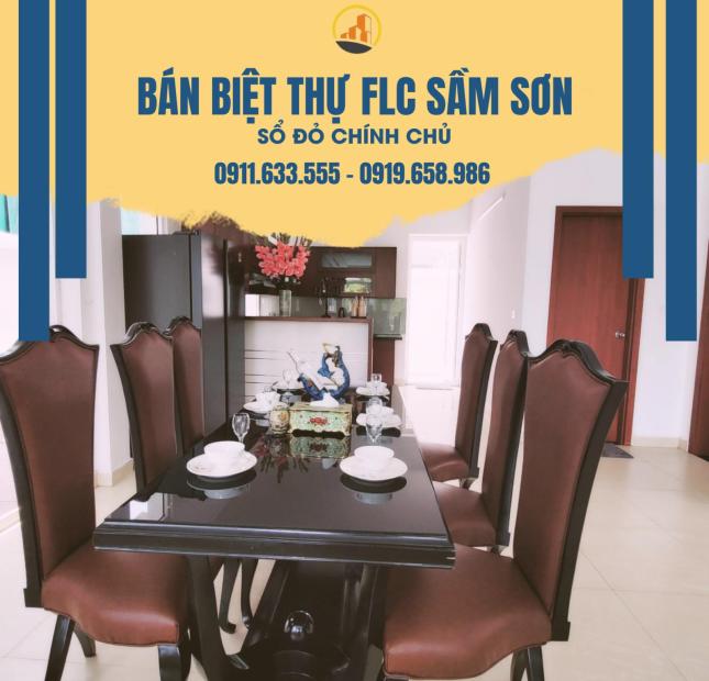 Bán biệt thự FLC giáp biển Sầm Sơn sổ đỏ chính chủ