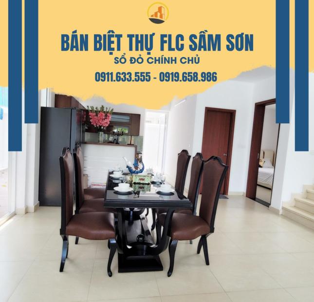 Bán biệt thự FLC giáp biển Sầm Sơn sổ đỏ chính chủ