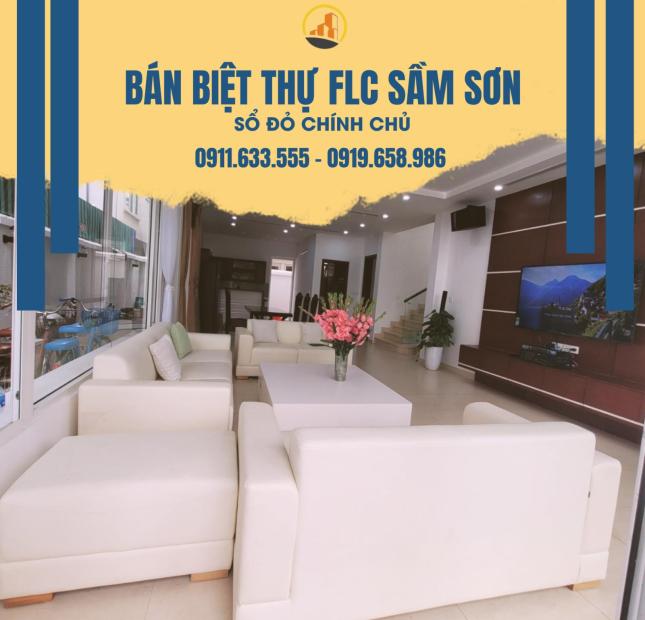 Bán biệt thự FLC giáp biển Sầm Sơn sổ đỏ chính chủ