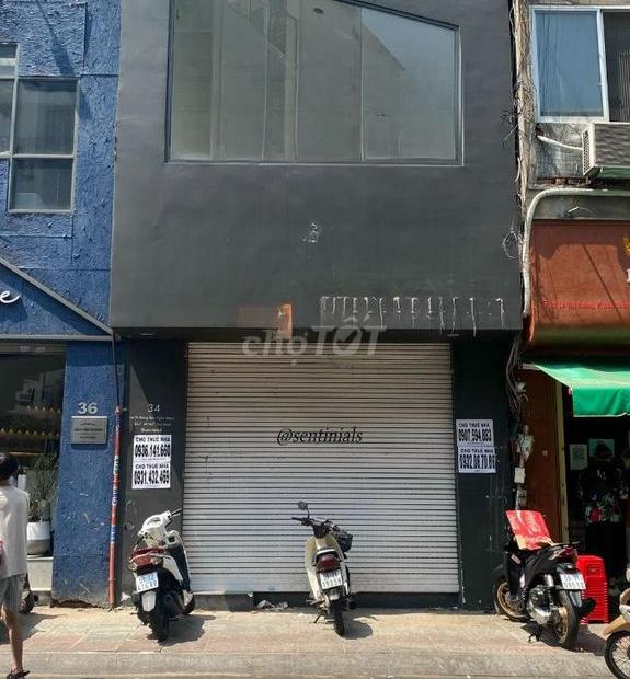 HÀNG HOT-CHO THUÊ NHÀ TẠI ĐƯỜNG Đề Thám P,Cô Giang Q,1 DT:4x17 KC:trệt lửng Giá:50Triệu/tháng