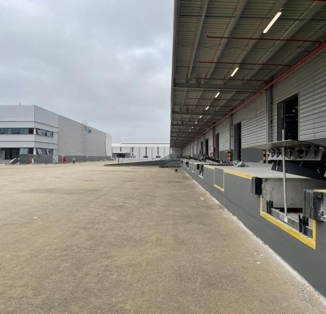 Cho Thuê nhà kho làm Logistics tại KCN Nam Đình Vũ -Hải Phòng. Sẵn diện tích lớn, có Dock công, PCCC