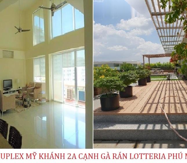 Bán căn hộ duplex Mỹ Khánh 2a cạnh gà rán Lotteria Phú Mỹ Hưng q7