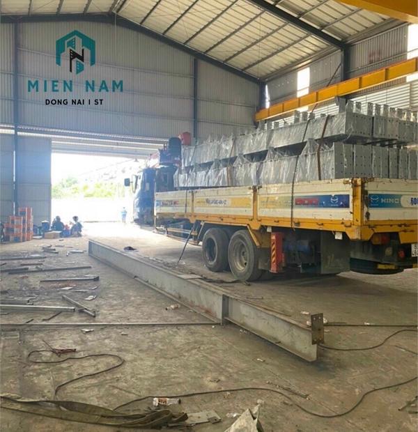 Nhà Xưởng Sản Xuất, Cơ Sở Sản Xuất Cơ Khí, Cẩu Trục 5T, Đường rộng xe cont