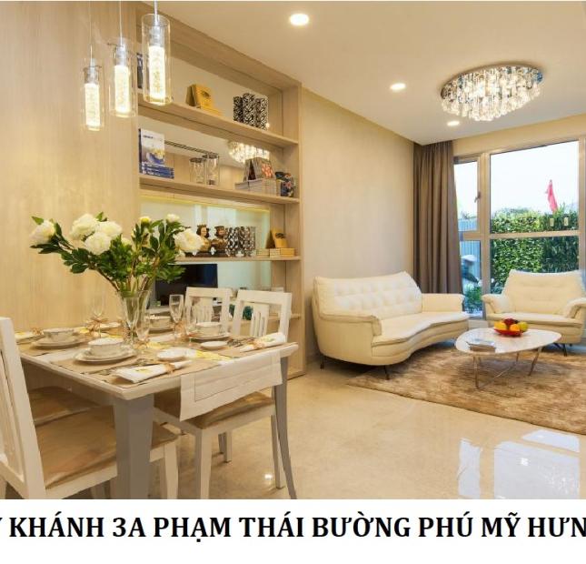 Bán căn hộ Mỹ Khánh 3A Phạm Thái Bường Phú Mỹ Hưng q7 có sẵn hợp đồng thuê