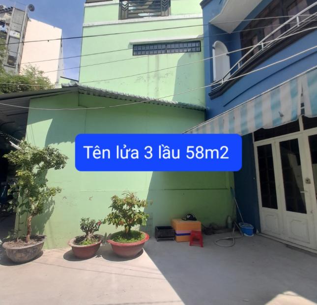 Nhà 3 lầu 58m2 hẻm / đường Tên lửa B Tân 3ty250tr