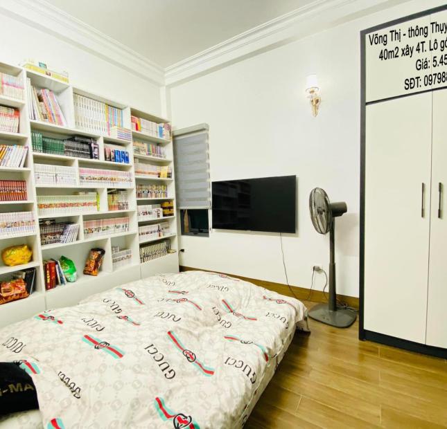 Bán nhà Thụy Khuê - Thông Võng Thị cực thoáng. Lô góc, gần Hồ Tây, 40m2x4T Giá: 5.45 tỷ