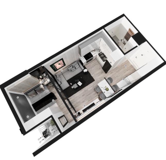 Bán căn hộ Giáp Thủ Đức chỉ 405tr