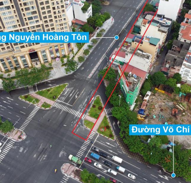 NGUYỄN HOÀNG TÔN ,  PHÂN LÔ QUÂN ĐỘI- 7 CHỖ VÀO NHÀ - NỞ HẬU - 2 THOÁNG , 57M2 , MT 4.5 , giá 10 tỷ 2 