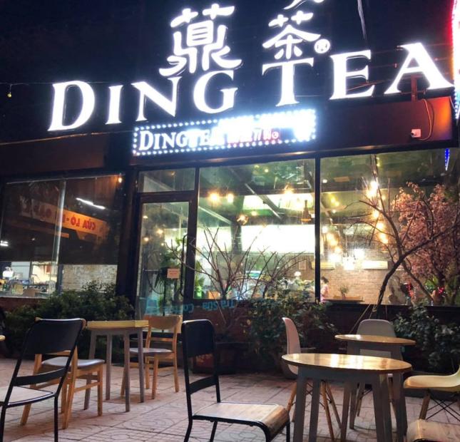 CẦN NHƯỢNG LẠI QUYỀN THƯƠNG HIỆU TRÀ SỮA DING TEA VỚI GIÁ RẺ