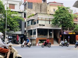 Bán nhà mặt phố Hào Nam 21 tỷ 61m2 mặt tiền 10m căn góc kinh doanh đỉnh quận Đống Đa