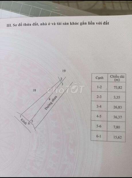 CHÍNH CHỦ BÁN NHANH Đất  Đắc Địa Tại  Xã An Phú Tân, Huyện Cầu Kè, Trà Vinh