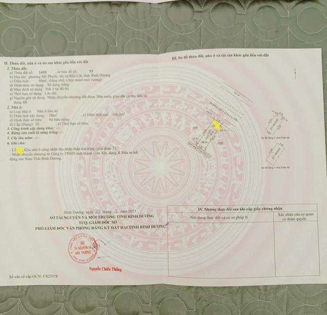 BÁN NHANH Căn Nhà Mái Thái Đẹp- Vị Trí Đắc Địa Tại Mỹ Phước 2, Bến Cát