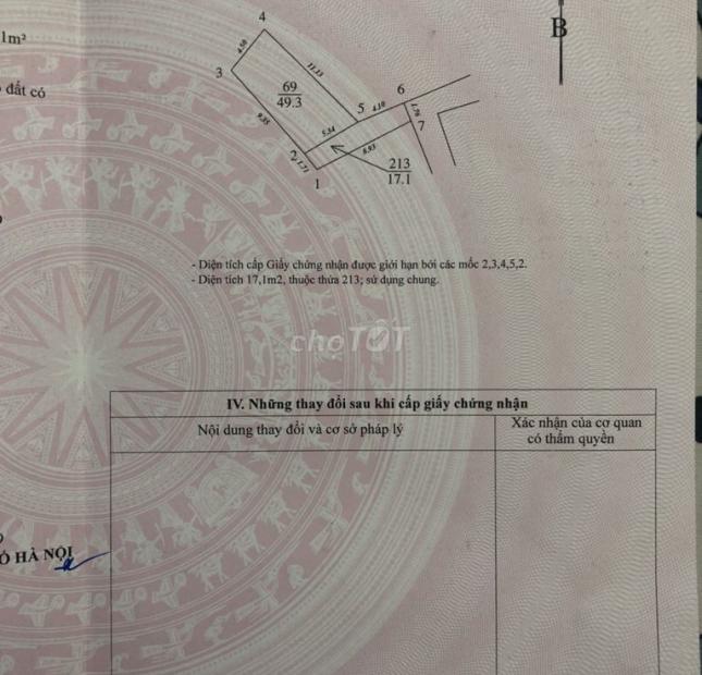 Chính chủ cần bán nhà cấp 4 hiện đang sinh sống tại số 20 nghách 6/153 Miêu Nha, Tây Mỗ, Nam Từ