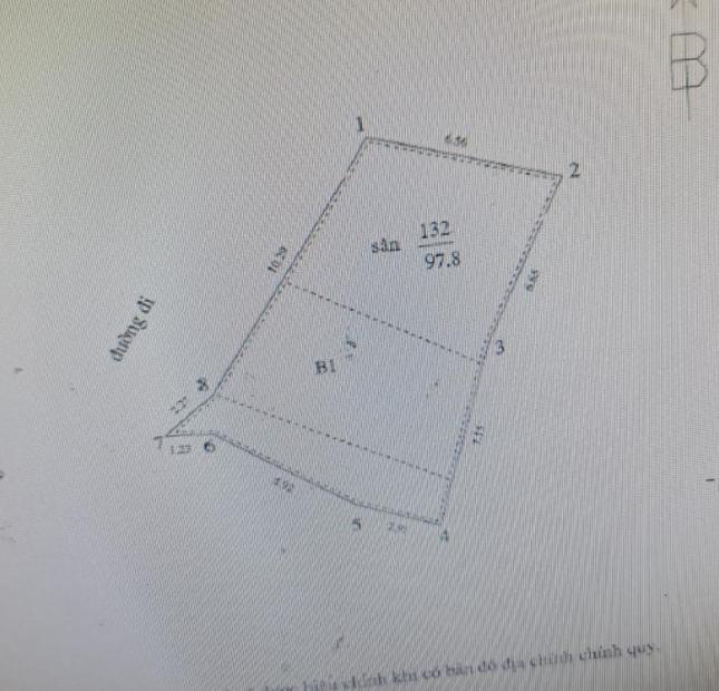 Cần bán gấp 100m2 đất ngõ 101 phố Thanh Nhàn, quận Hai Bà Trưng, MT 7m, tiện xây CC mini