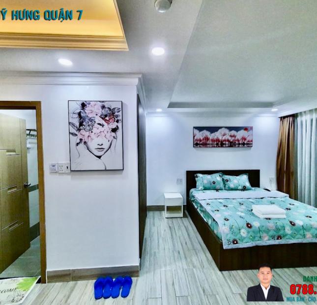 Cho Thuê CHDV Khu Phố Hưng Gia góc CV Phú Mỹ Hưng 27 Phòng - 650m2 - Giá 165tr/tháng LH 0788719719 DANH TRẦN PMH