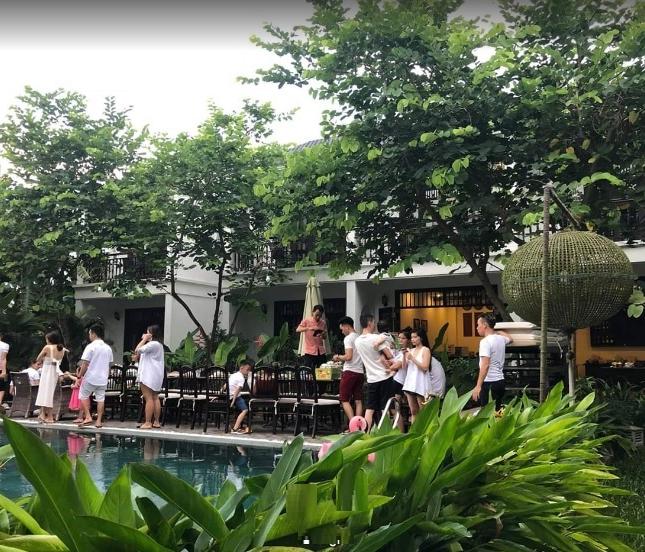 Village nghỉ dưỡng Hội An 5100m2, 14 phòng đang KD