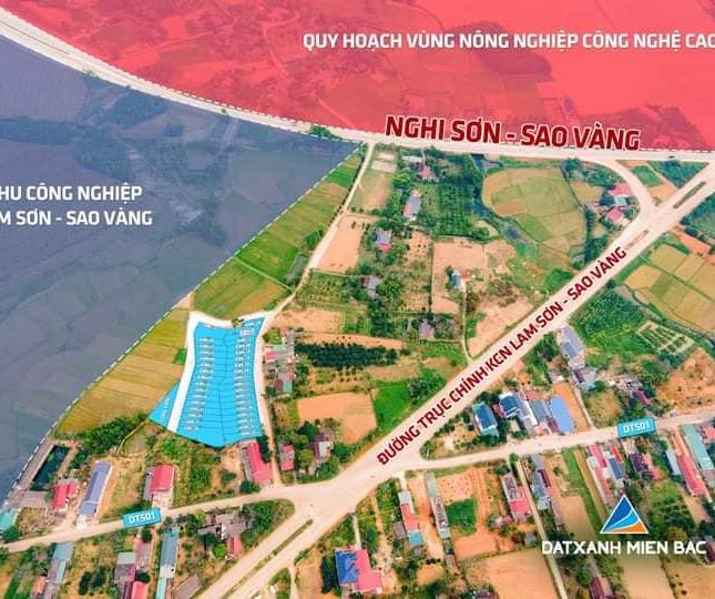 đất nền cạnh khu công nghiệp Lam Sơn Sao Vàng