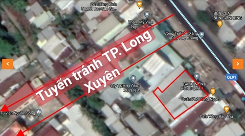 💥Chính chủ bán - cho thuê hoặc trao đổi đất mặt tiền Trần Hưng Đạo, TP.Long Xuyên, An Giang; 0913995982
