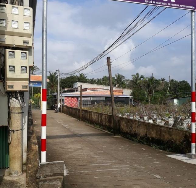 CHÍNH CHỦ bán nhà và đất vị trí đẹp tại xã Vĩnh Hòa, huyện Chợ Lách, Bến Tre