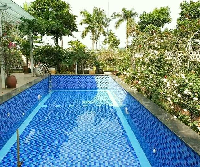 Biệt Thự Nghỉ Dưỡng KĐT Sunny Gardan Quốc Oai, 600m2, mặt tiền 36m bể bơi vô cực