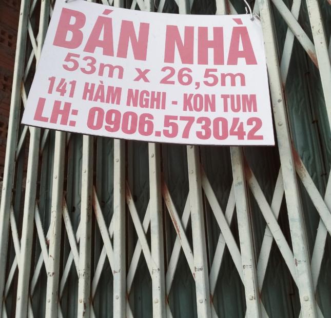 CHÍNH CHỦ Cần Bán Nhà Tại 141 Hàm Nghi, Tổ 8, Phường Duy Tân, TP Kon Tum, Tỉnh Kon Tum