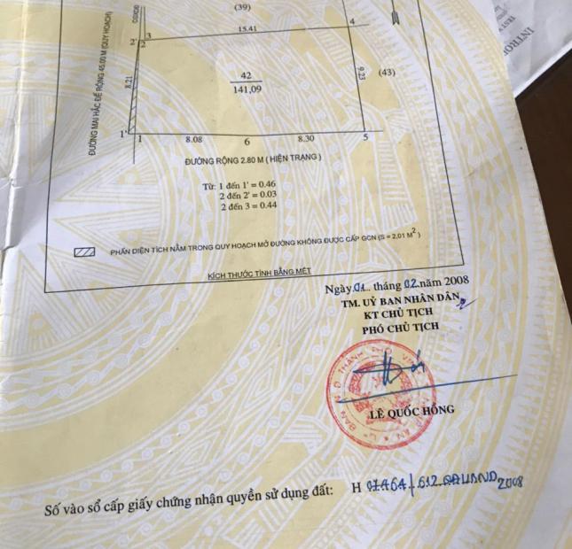 Lô góc 141m2 đường Mai Hắc Đế - TP Vinh giá chỉ 85 triệu m2