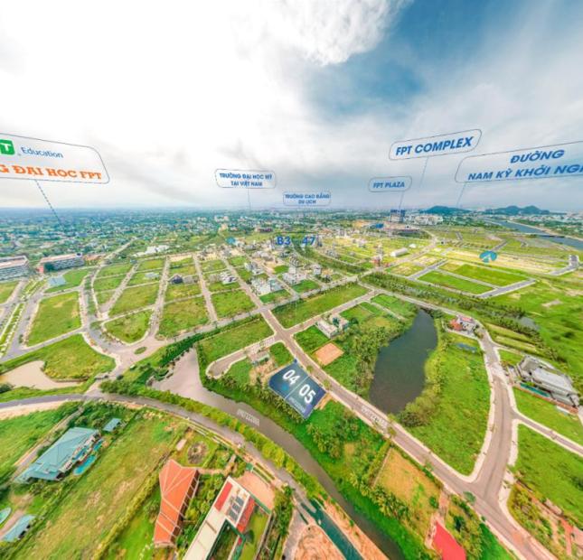 Bán 527m2 đất biệt thự FPT city, phân khu VIP, đất sạch đẹp 10 điểm, chính chủ thương lượng