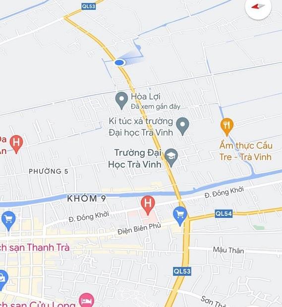 CHÍNH CHỦ bán nhà mặt tiền đường Nguyễn Thiện Thành, xã Hòa Thuận, Châu Thành, Trà Vinh