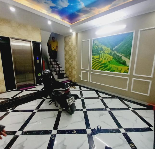 50m 7 Tầng Mặt Tiền 6.5m Lô Góc Phố Khương Hạ Thanh Xuân. Ô Tô Chạy Quanh Nhà. Thông Tứ Phía Chủ