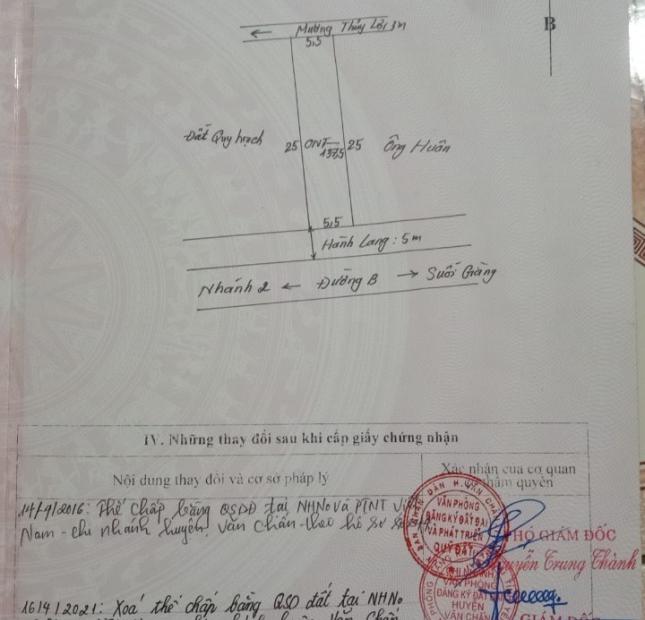 Chính chủ cần bán nhà đất tại đường B nhánh 1 sau công an huyện Văn Chấn, tỉnh Yên Bái