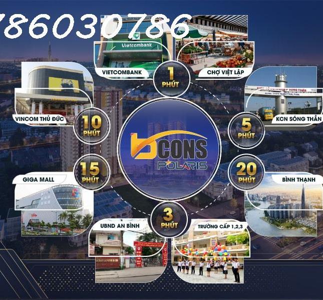 Bcons Polaris - Dự án căn hộ tầm trung đáng chú ý tại Bình Dương