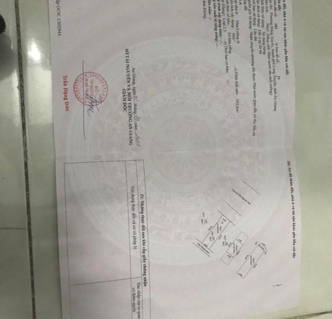 CHÍNH CHỦ BÁN NHANH CĂN NHÀ  Vị Trí Đẹp Tại Đông Xuyên - TP Long Xuyên - An Giang