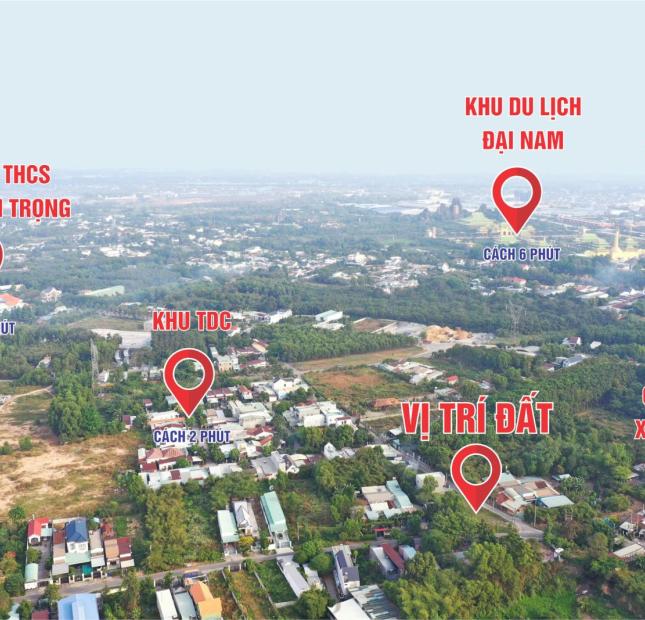 Chính chủ cần bán đất Thủ Dầu Một, cạnh khu du lịch Đại Nam 90m2 gi.á 1ty6.