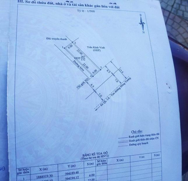 CHÍNH CHỦ cần Bán Nhà Mặt Tiền Đường Hùng Vương, Hồ Xá, Vĩnh Linh, Quảng Trị